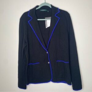 Lauren Ralph Lauren XL Knit Blazer XL